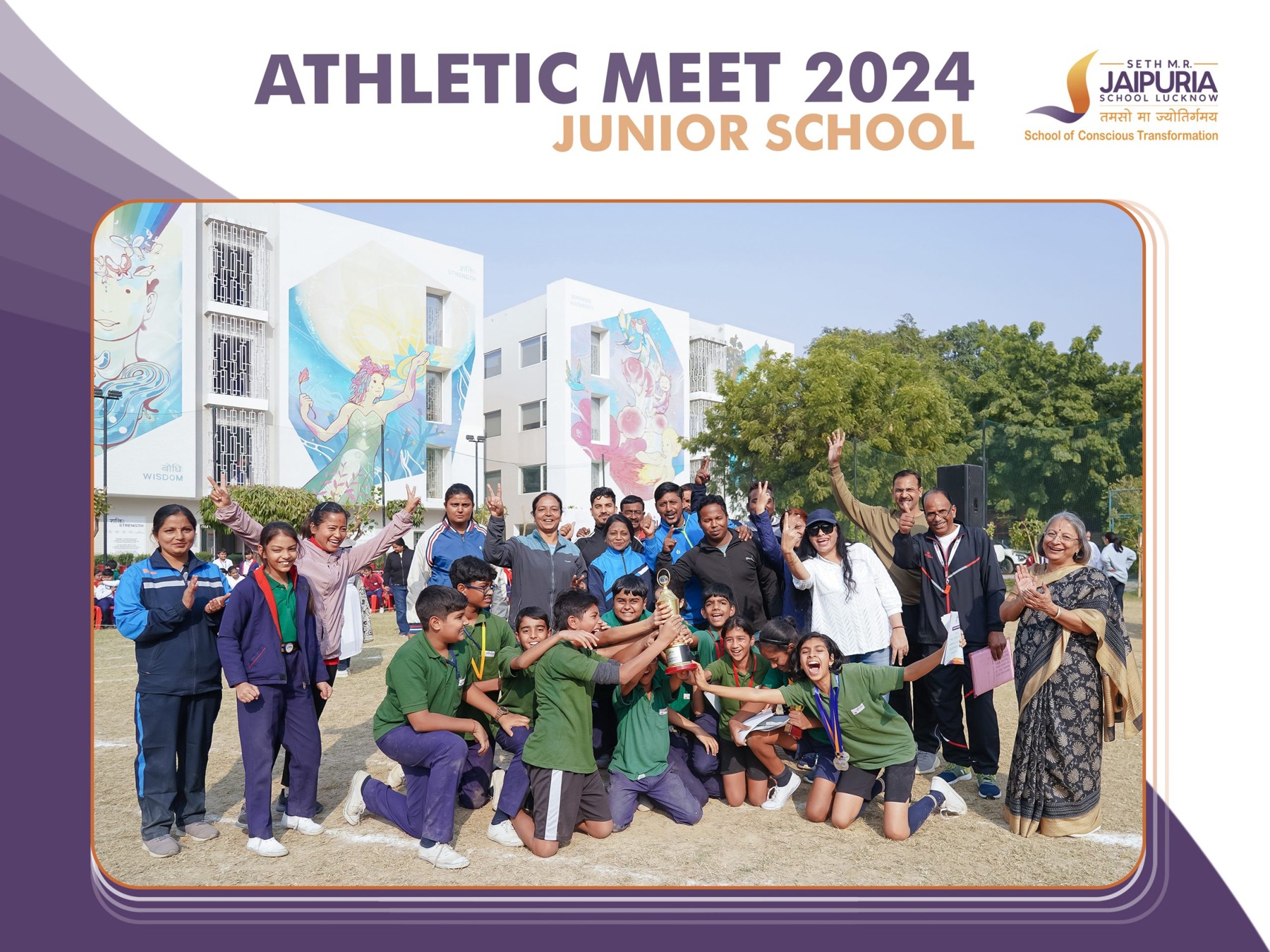 Celebrating Unity and Triumph: The Junior Athletic Meet 2024