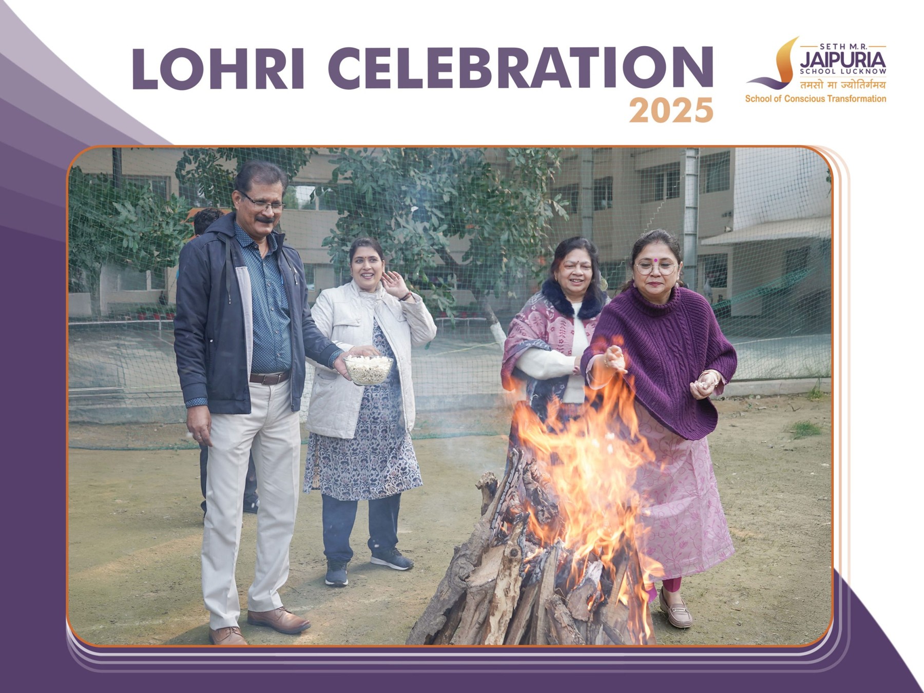 Honouring the Harvest: The Spirit of Lohri at Seth M. R. Jaipuria School
