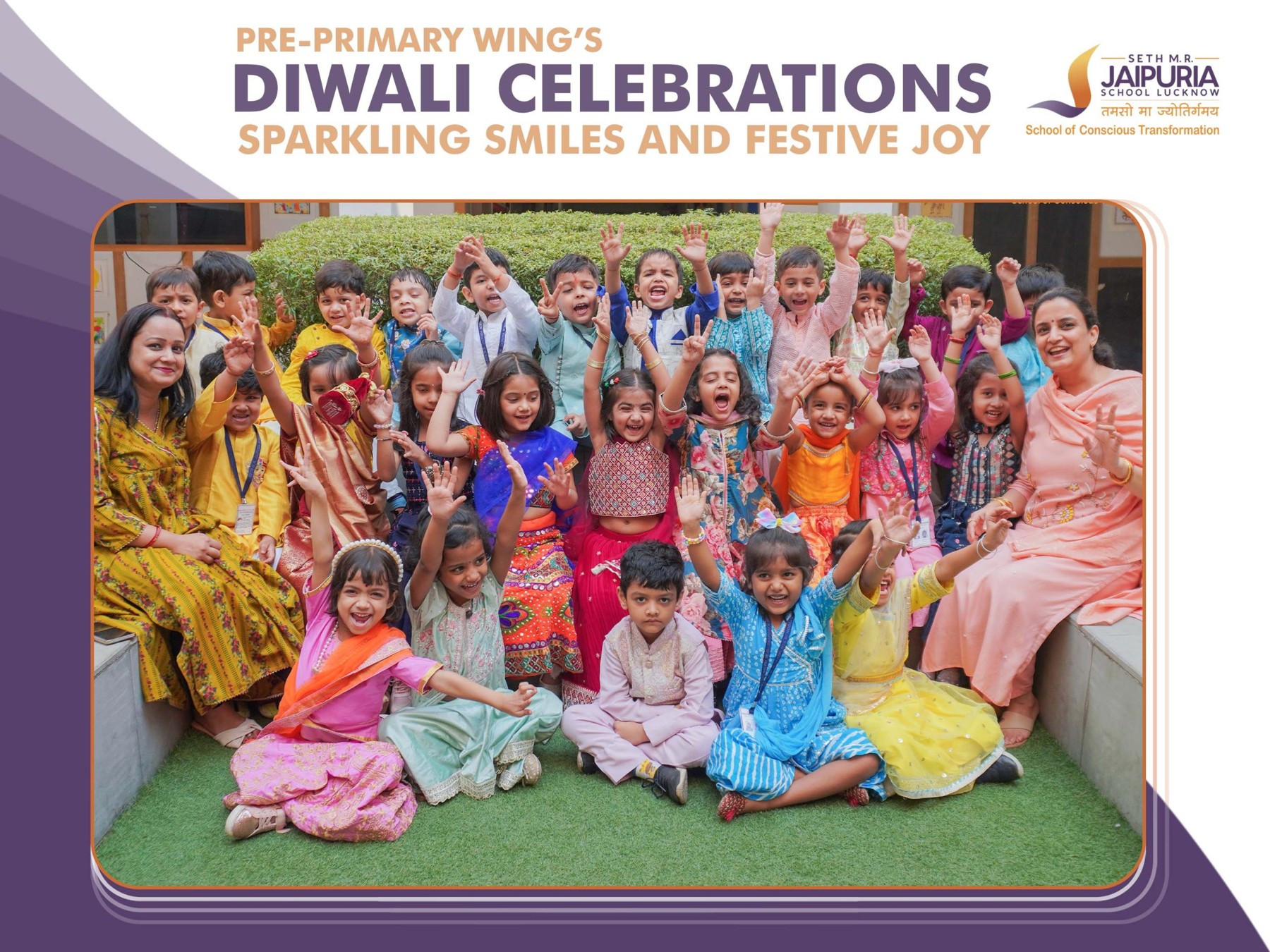 Sparkling Smiles and Festive Joy: Diwali Celebrations in the Pre-Primary Wing