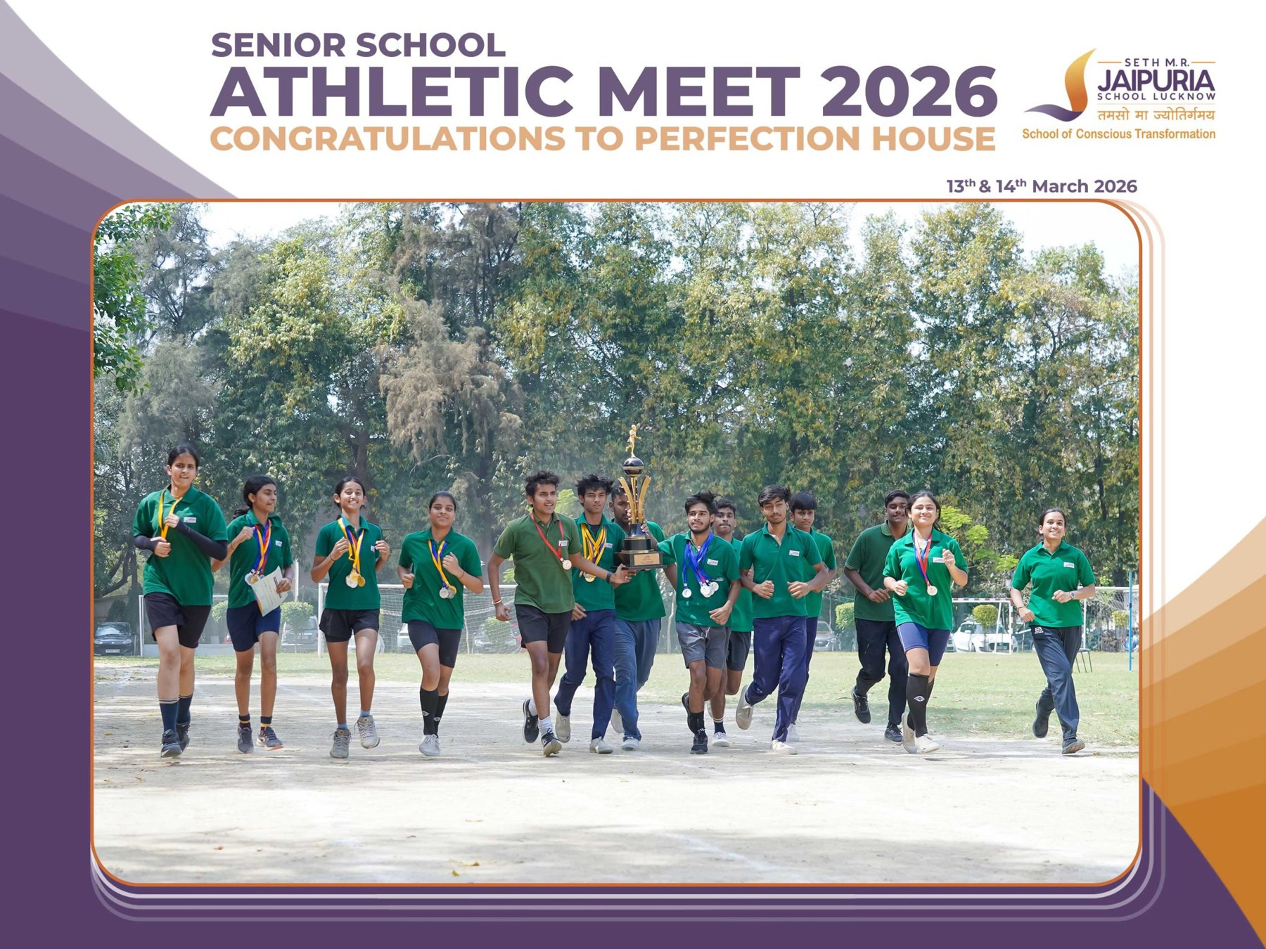 Strength, Speed and Spirit Mark Senior School Athletic Meet 2026