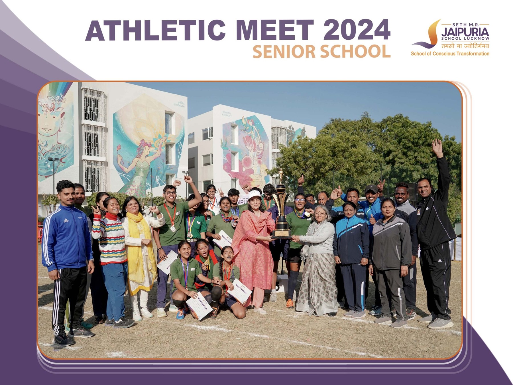 Endurance, Speed, and Triumph: The 29th Senior School Annual Athletic Meet