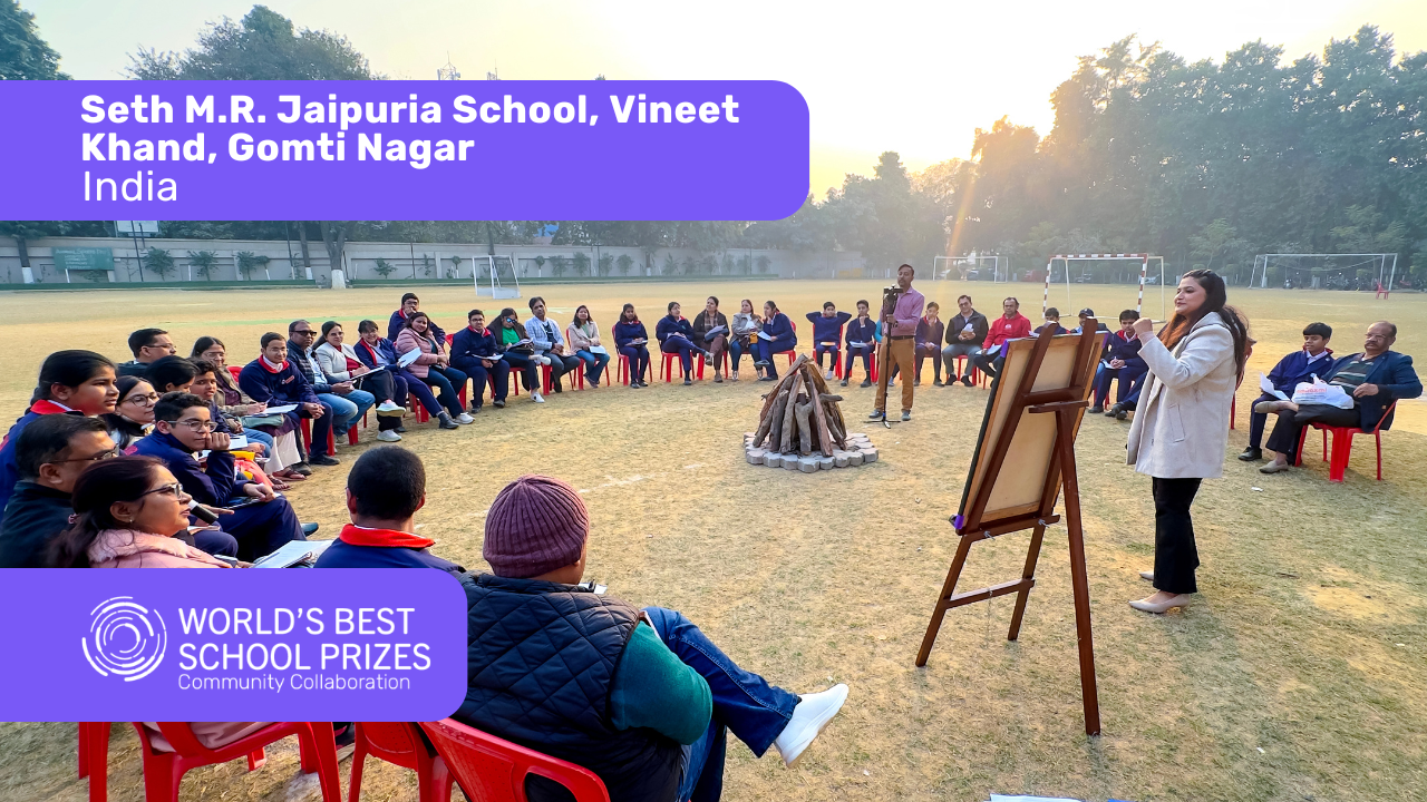 Gratitude to all the Communities for walking each step with Seth M.R.Jaipuria school, Gomti Nagar